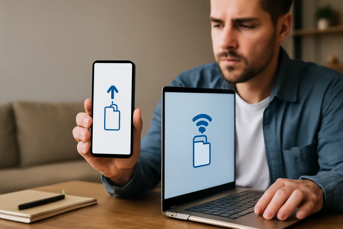 Esiste una app per condividere file tra PC e smartphone senza cavi? Prova la soluzione wireless più veloce