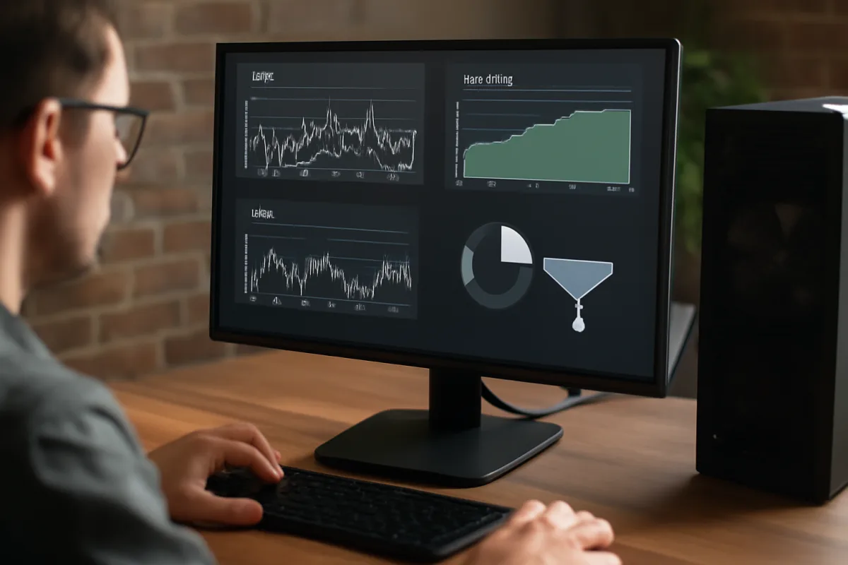 Monitorare le performance del PC con software dedicati: individua subito i colli di bottiglia