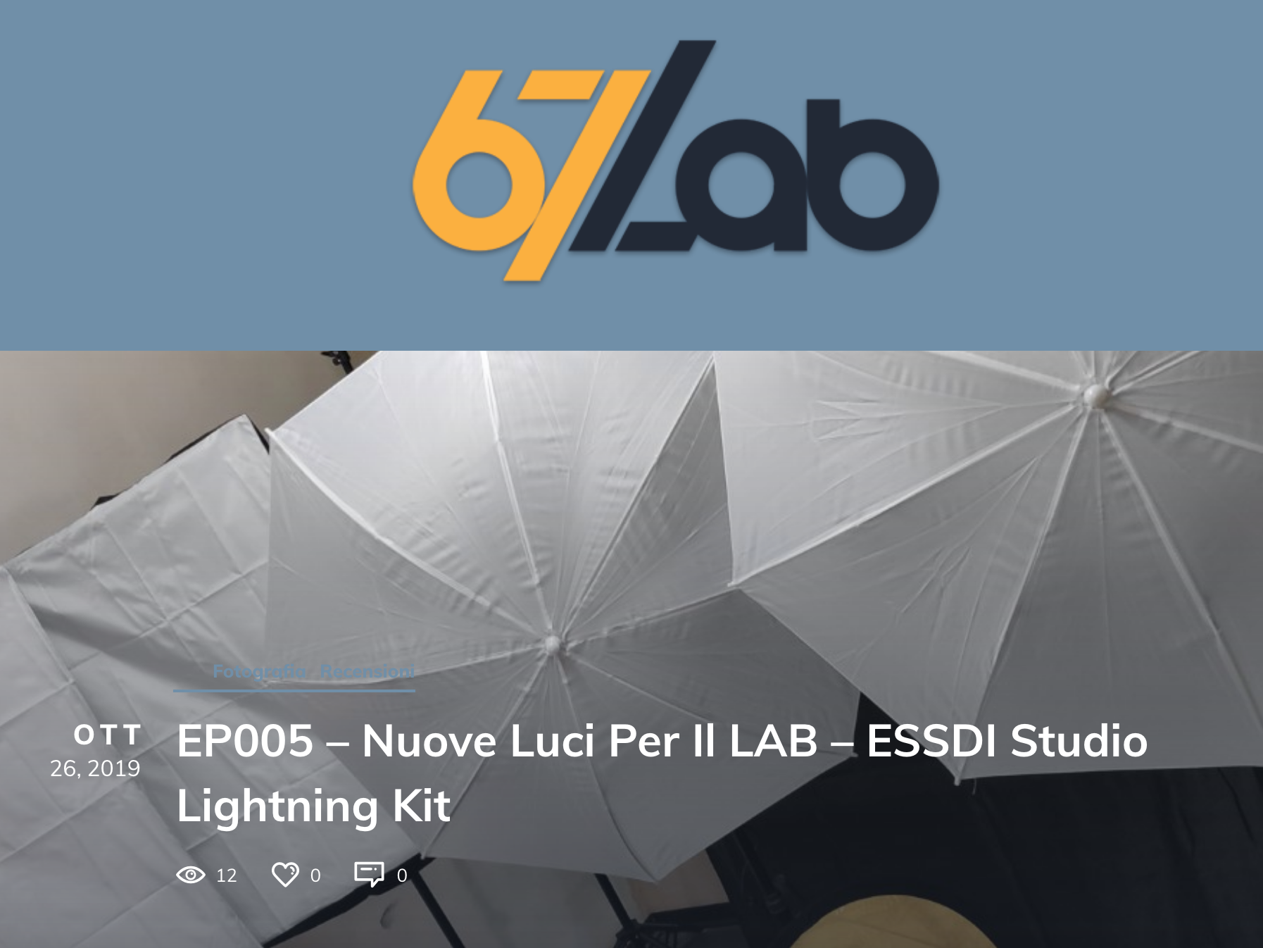 67lab – EP005 Nuove Luci